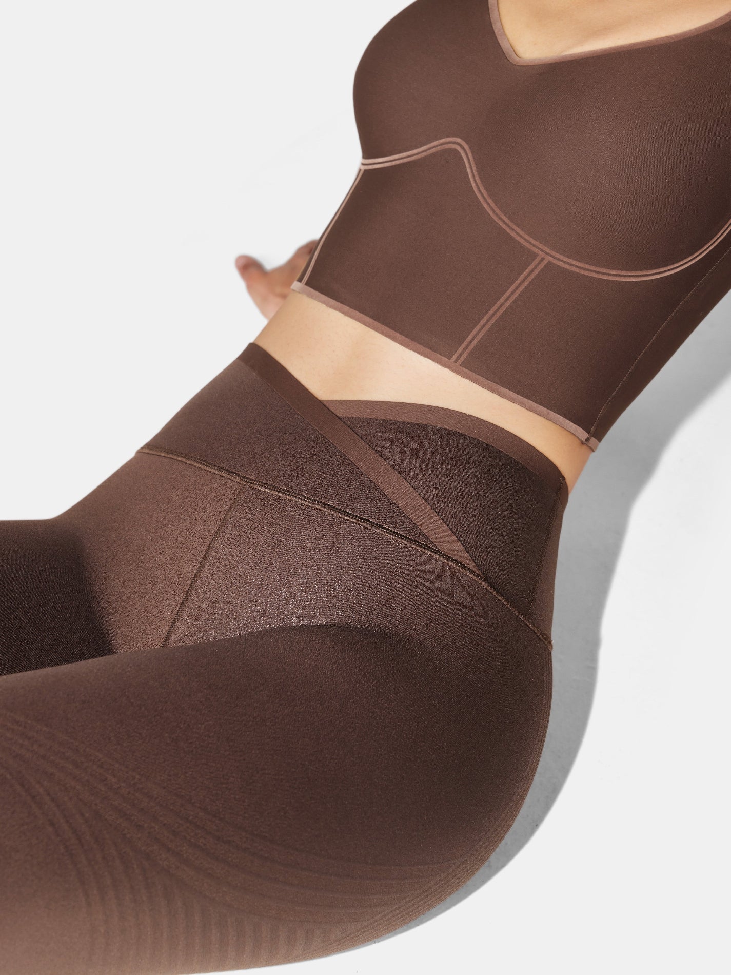 Body Sculpt Faux Leather Leggings (Reversible Wear) - Image 34