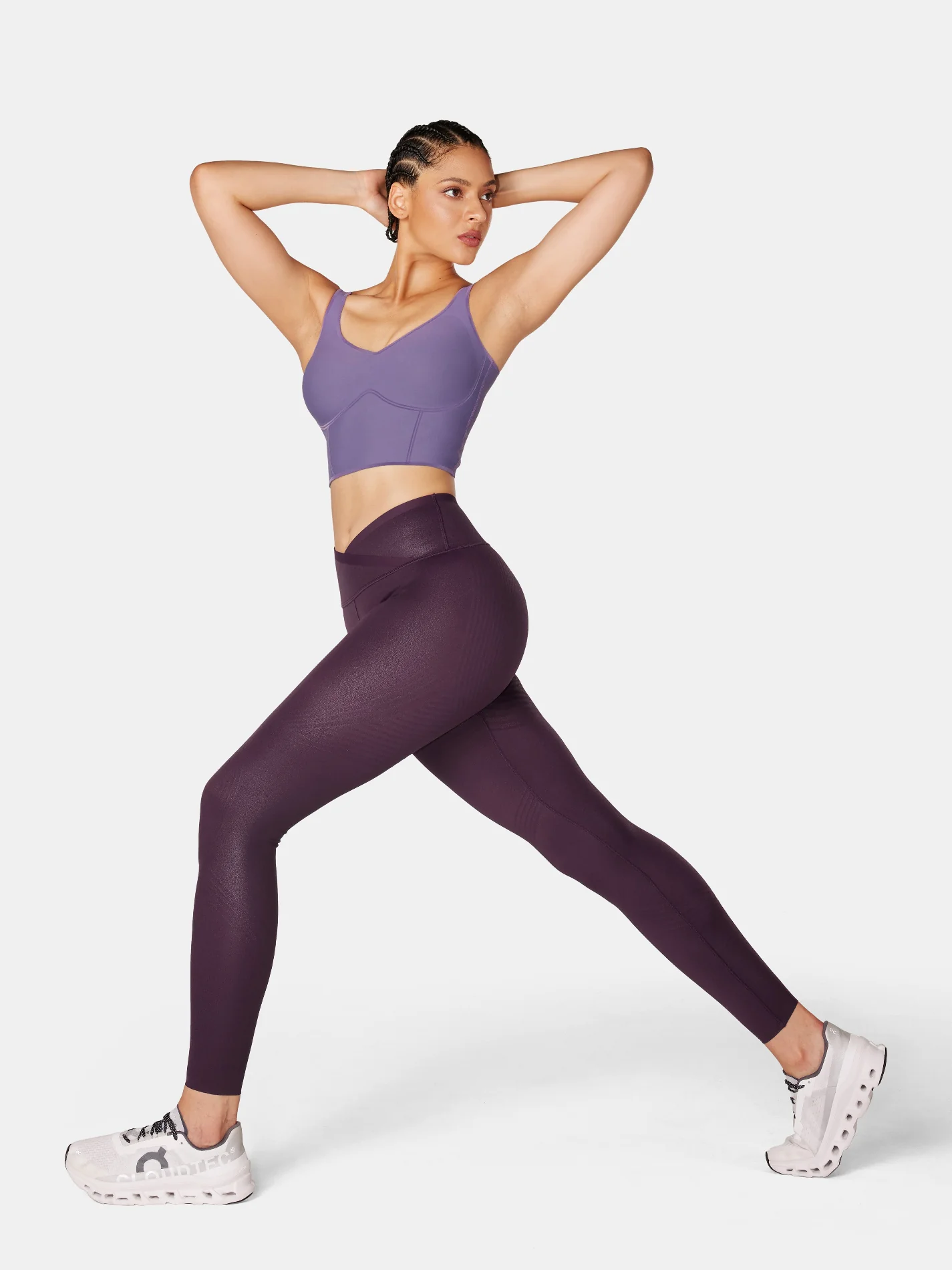 Body Sculpt Faux Leather Leggings (Reversible Wear) - Image 37