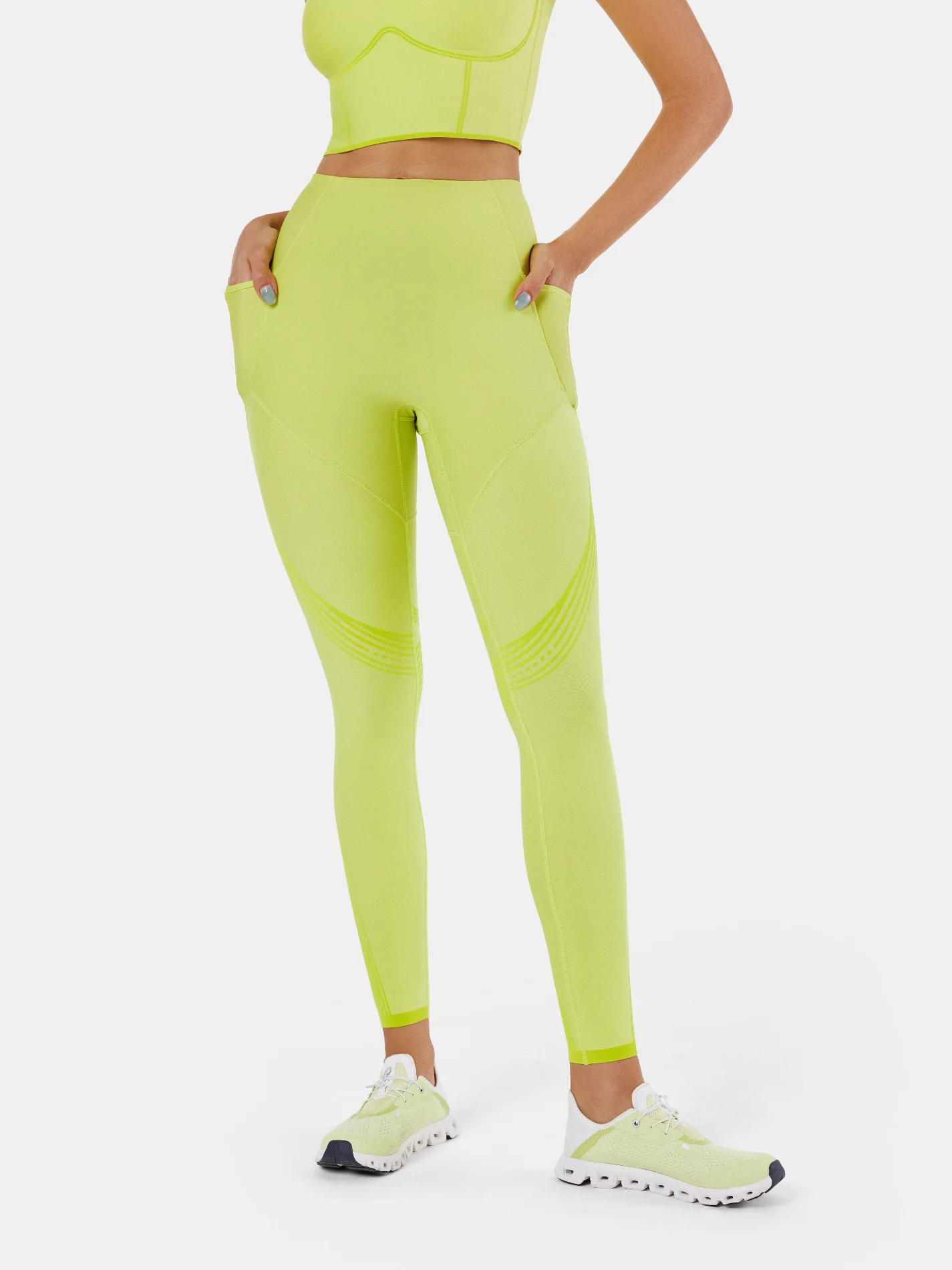 Body Sculpt Double Coverage Leggings - Image 29
