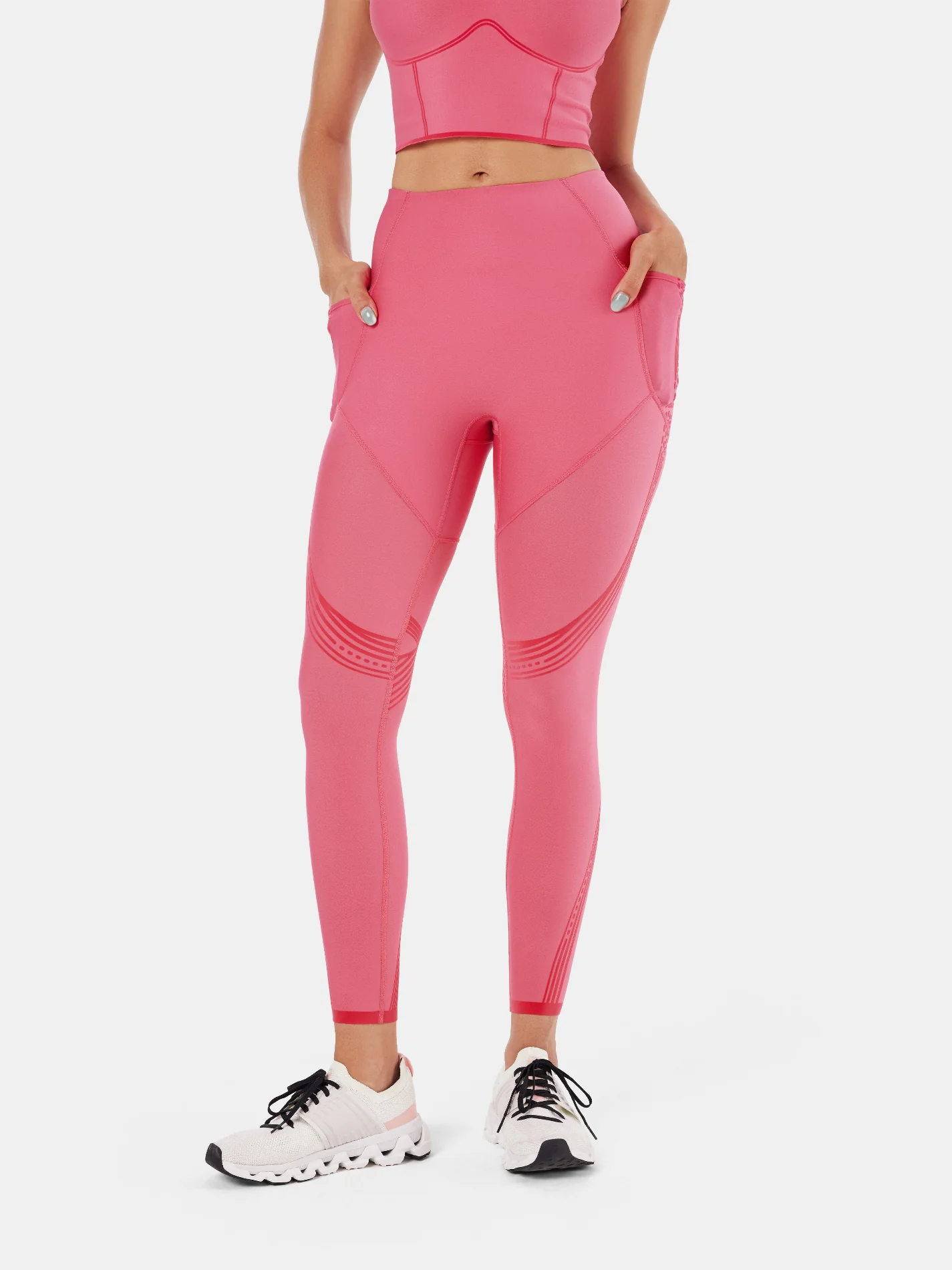 Body Sculpt Double Coverage Leggings - Image 42