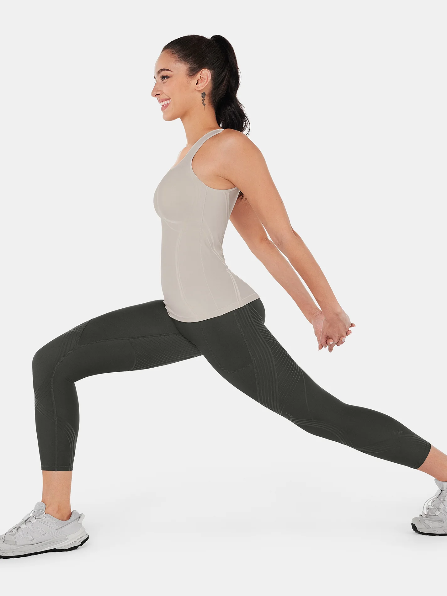 Body Sculpt Long Bra Tank - Image 2