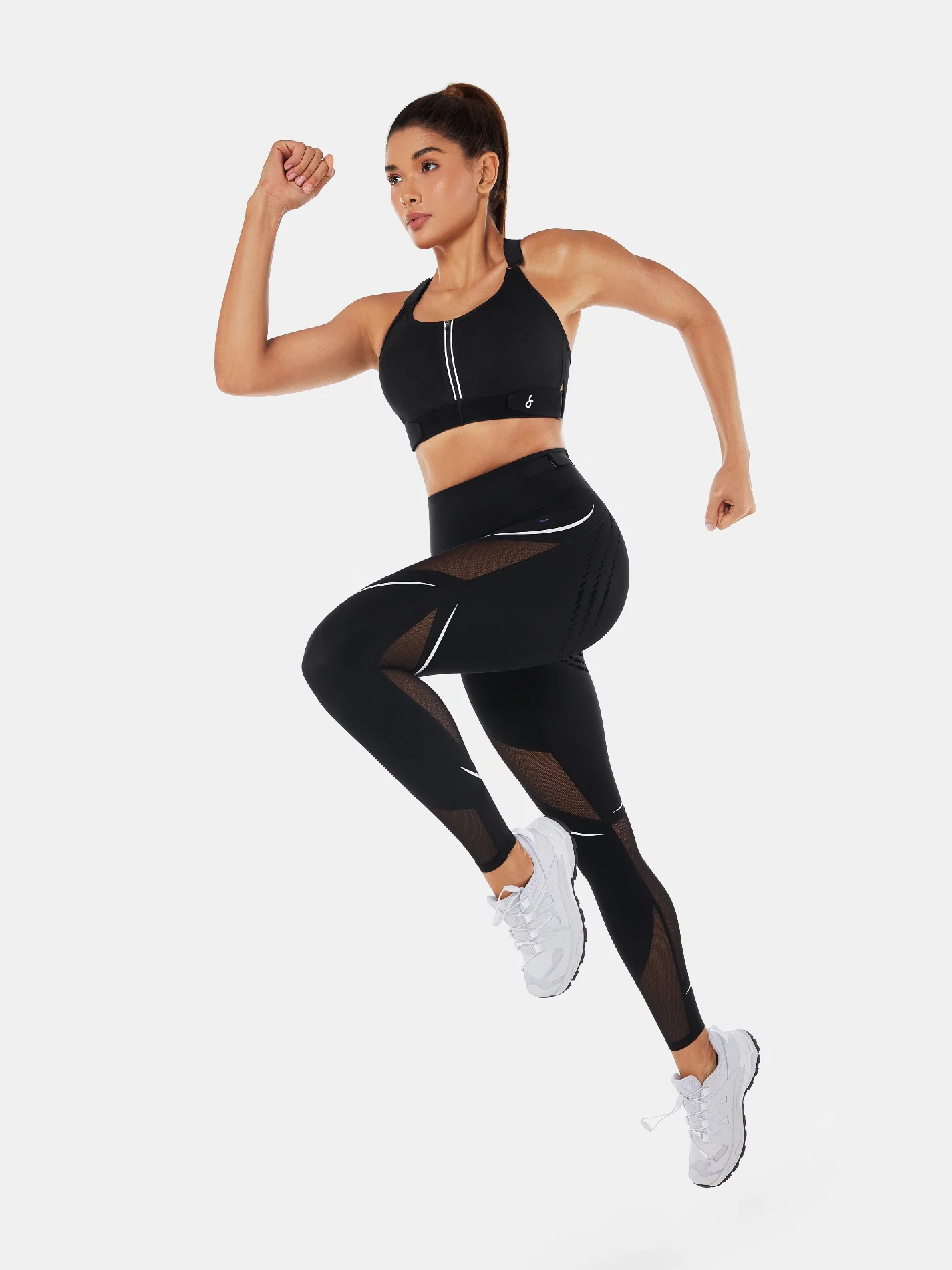 Body Sculpt Mesh Leggings - Image 4