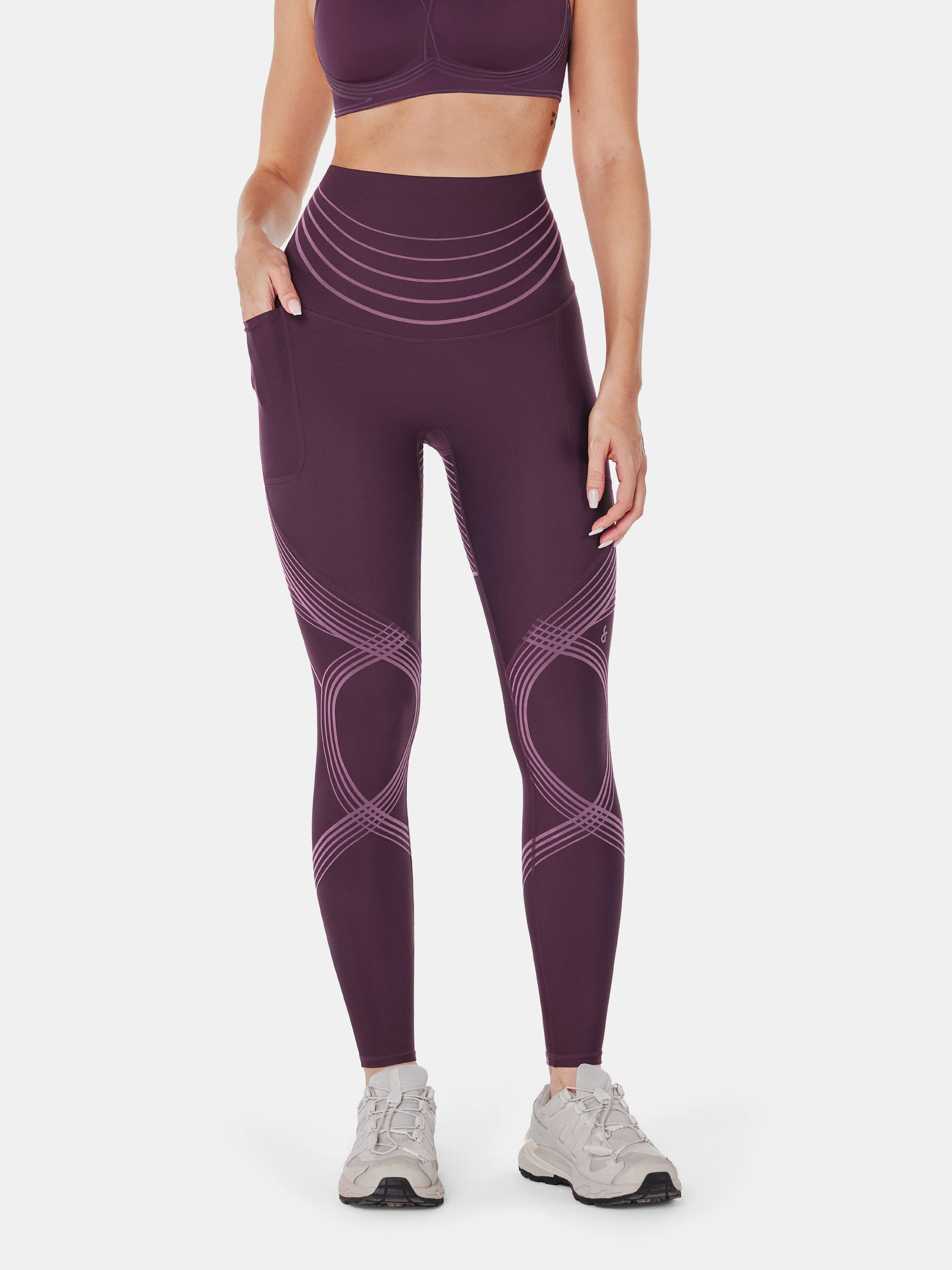 Body Sculpt Side Pocket Leggings 2.0 (Reversible Wear) - Image 16