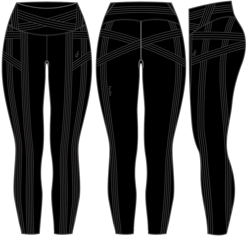 PowerBand Resistance 7/8 Leggings (Reversible Wear) - Image 33