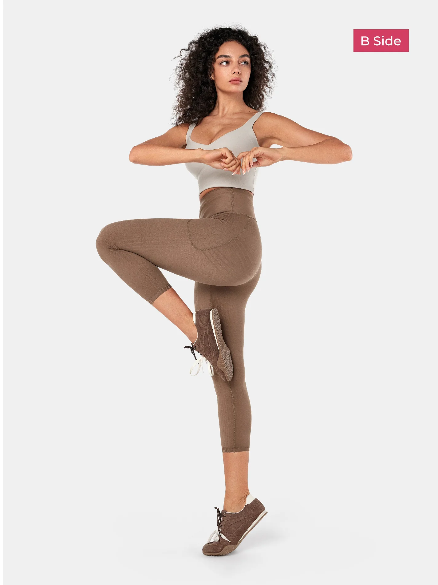 PowerBand Resistance 7/8 Leggings (Reversible Wear) - Image 36