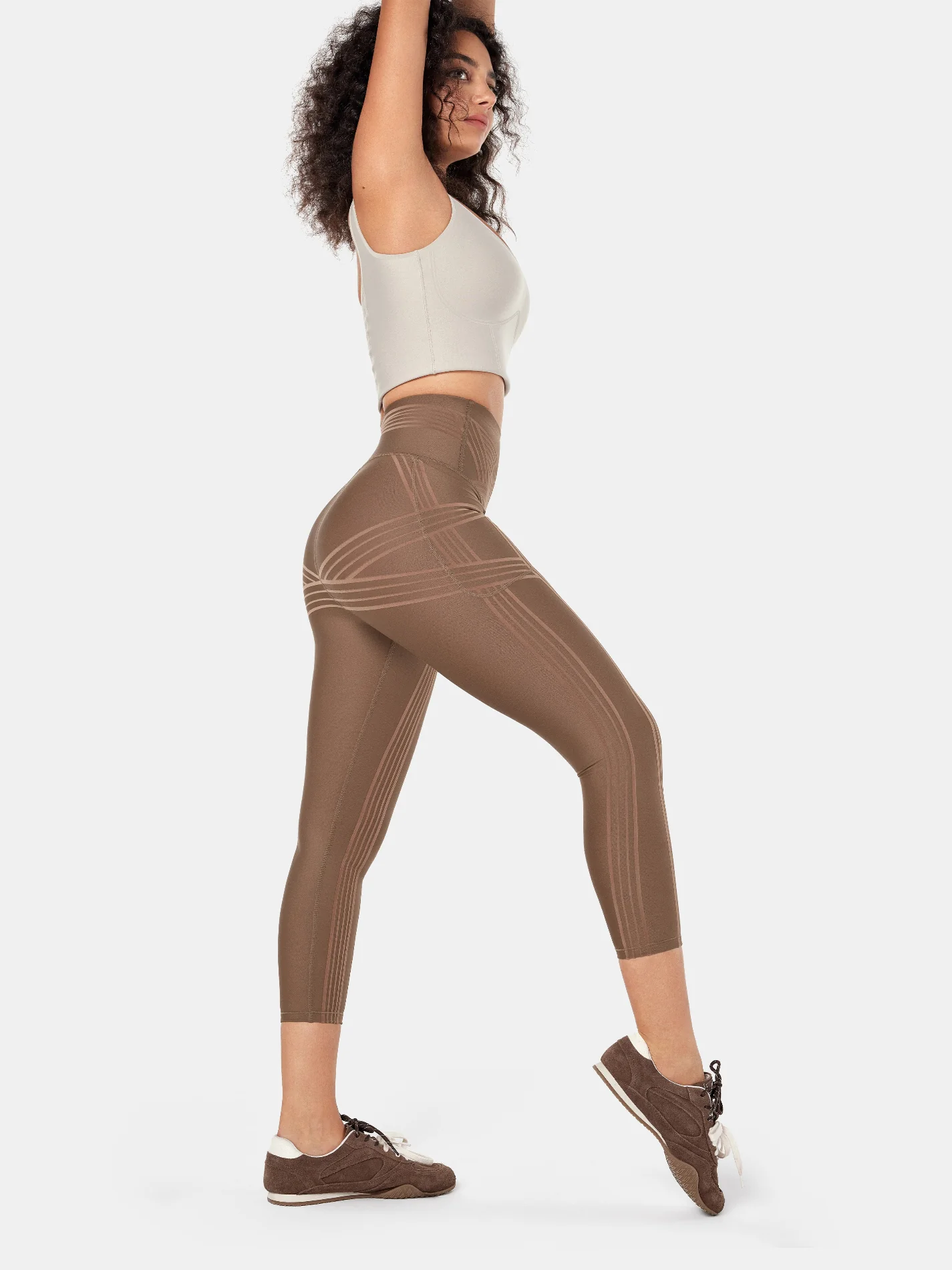 PowerBand Resistance 7/8 Leggings (Reversible Wear) - Image 39