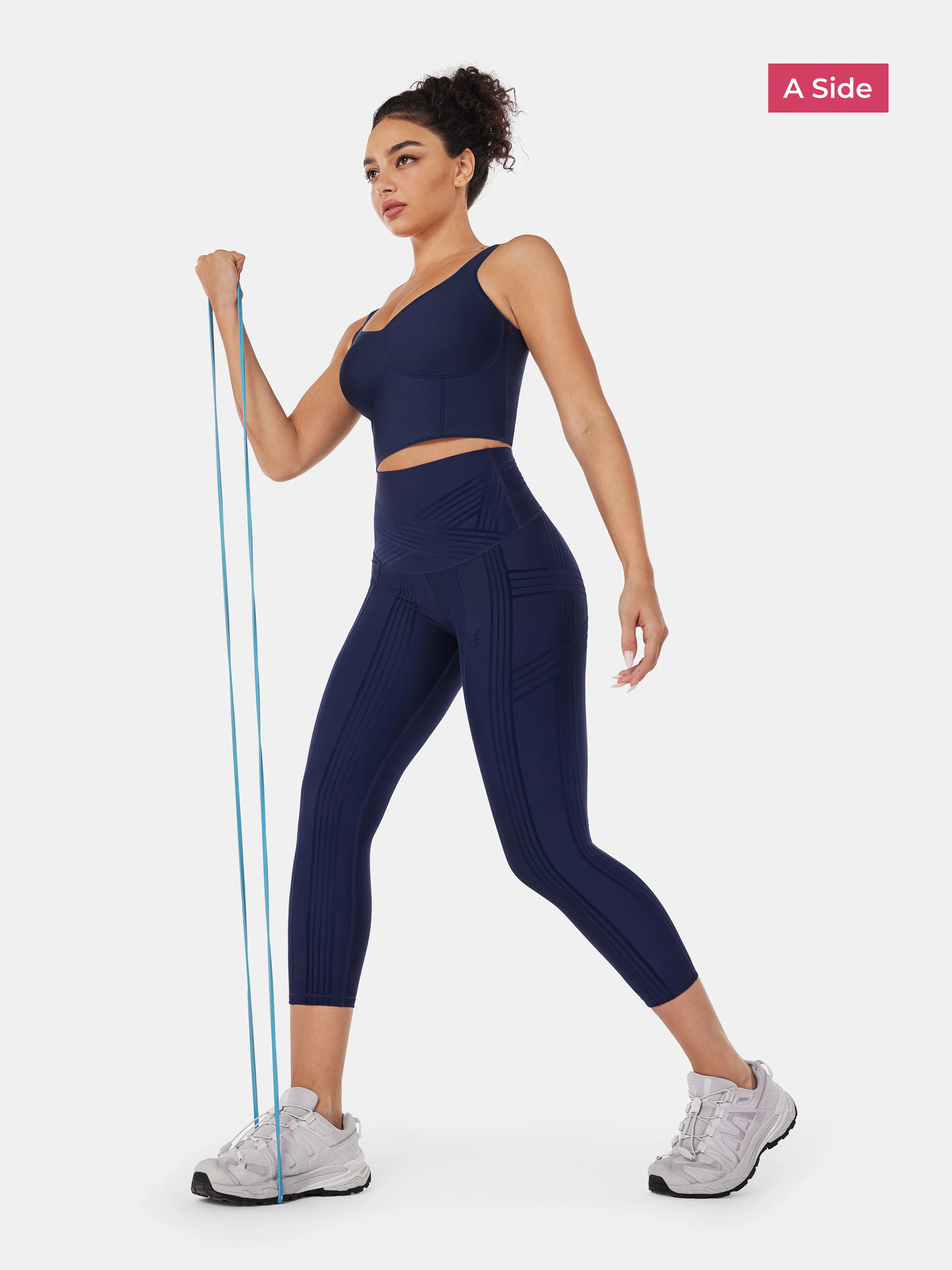PowerBand Resistance 7/8 Leggings (Reversible Wear) - Image 53