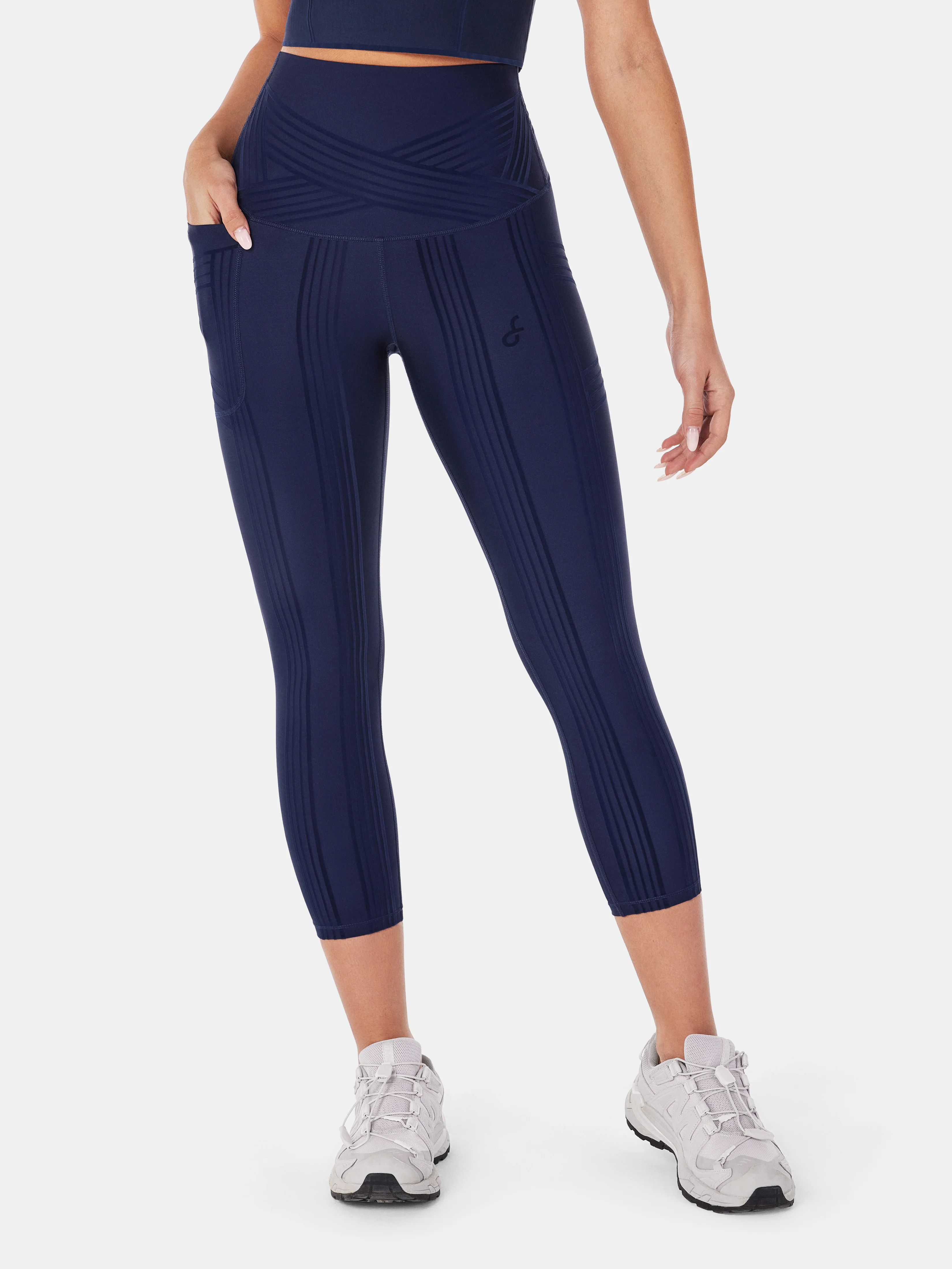 PowerBand Resistance 7/8 Leggings (Reversible Wear) - Image 61