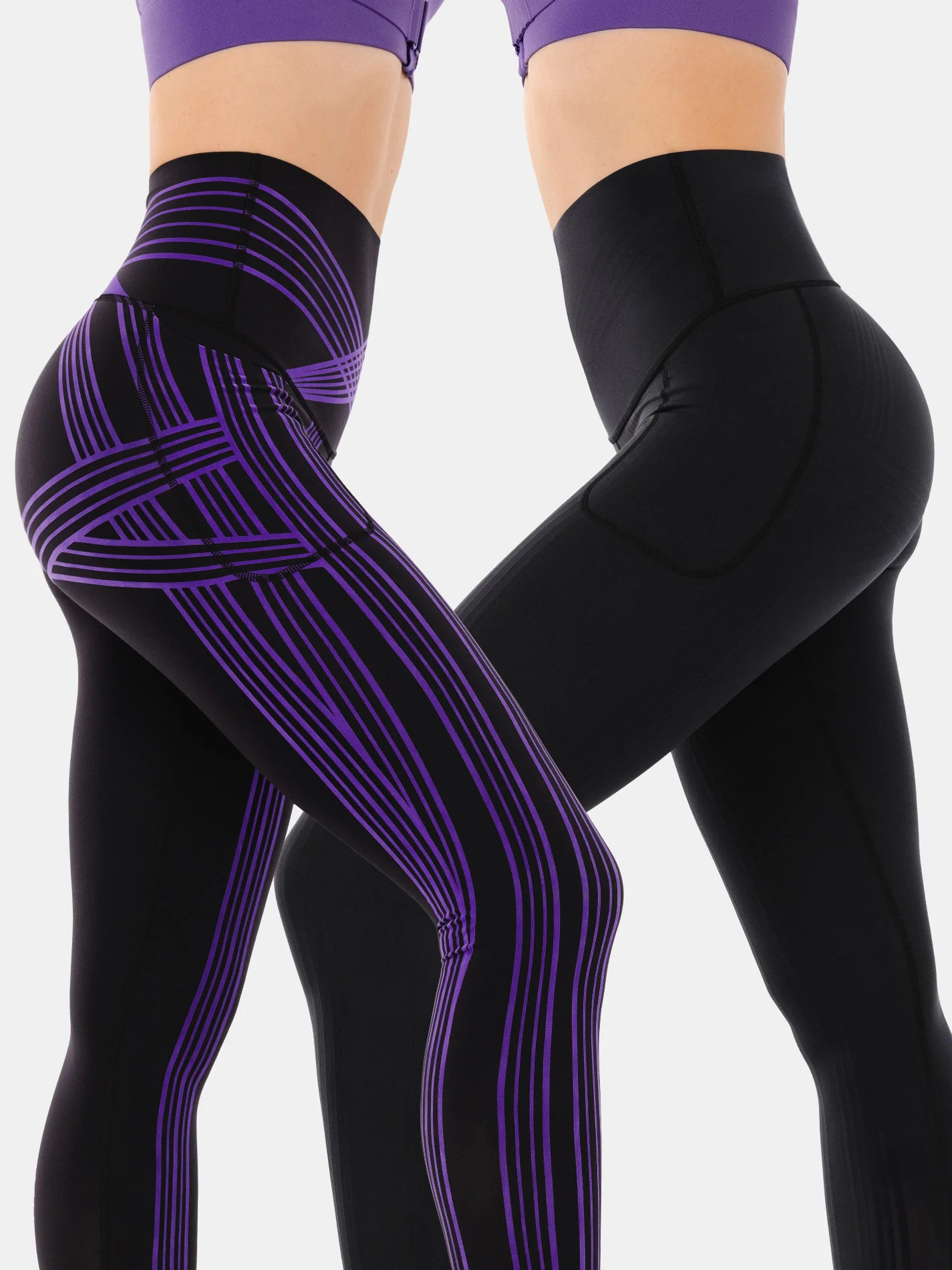 PowerBand Resistance High Intensity Leggings (Reversible Wear) - Image 17