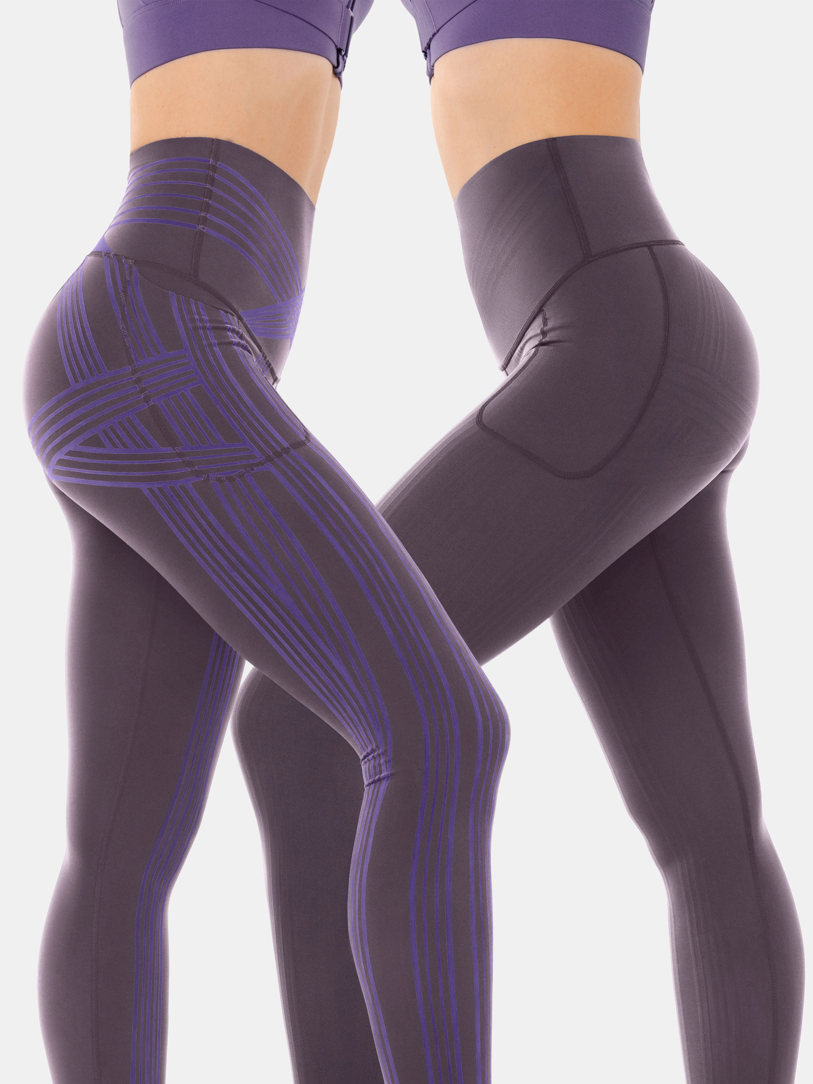PowerBand Resistance High Intensity Leggings (Reversible Wear) - Image 25
