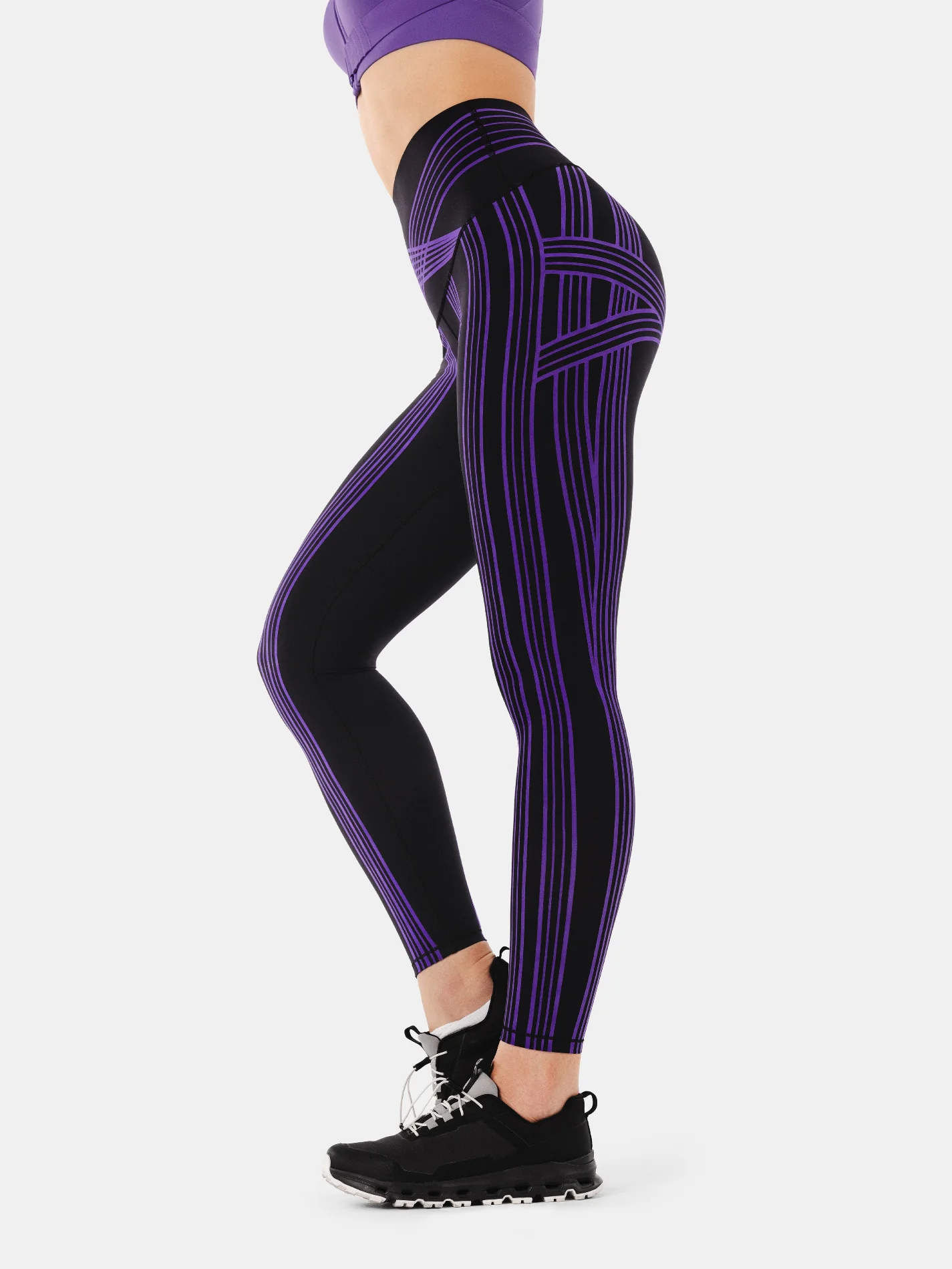 PowerBand Resistance High Intensity Leggings (Reversible Wear) - Image 3